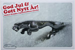 Christmas greeting from the Swedish Jaguar Club, Dec 2013.