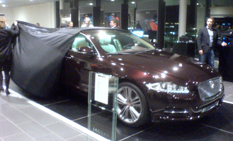 Preview at the new Jaguar XJ (X351)