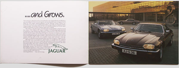 Broschyr Jaguar XJ-S