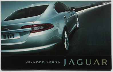 Broschyr Jaguar XF