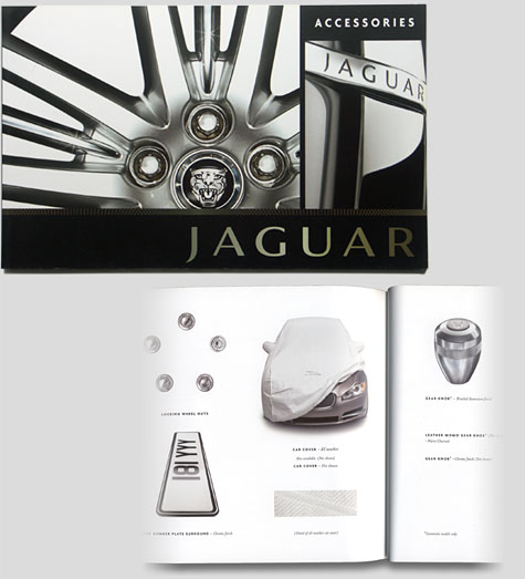 Broschyr Jaguar accessories