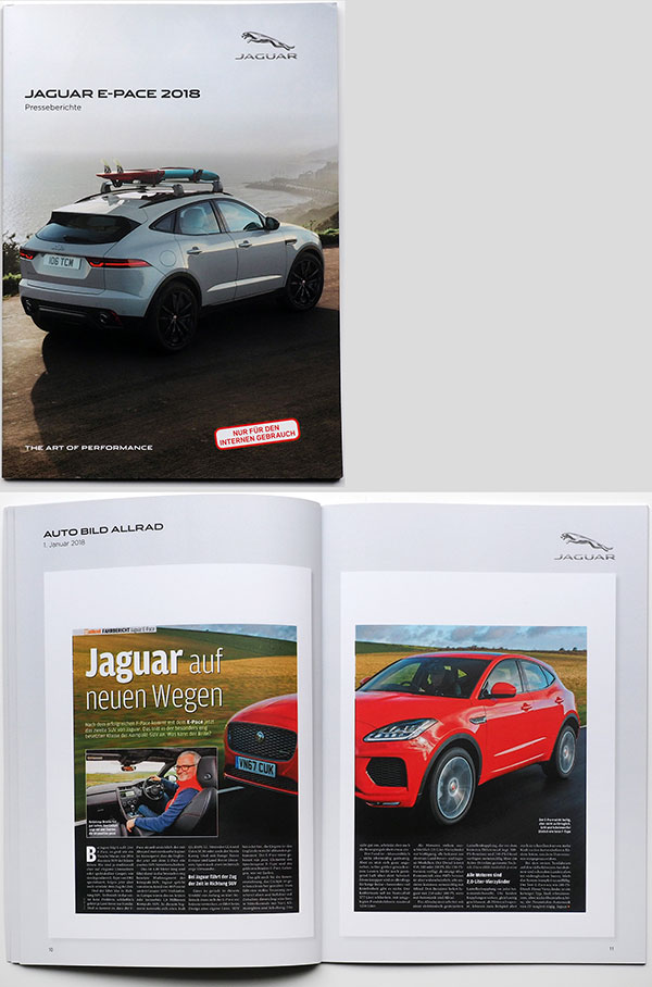 Jaguar E-Pace Presseberichte