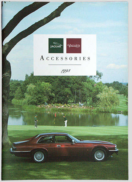 Jaguar accessories brochure,  XJ och XJS