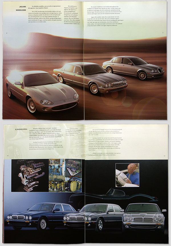 Jaguar and Daimler brochure