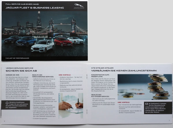 Brochure Jaguar fleet & business leasing