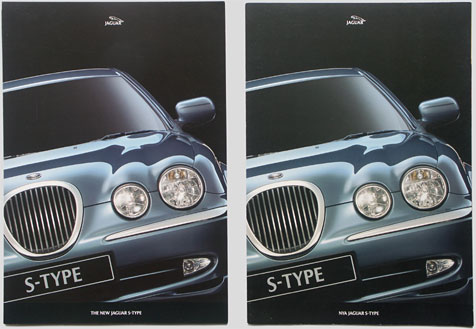 Jaguar S-Type brochures