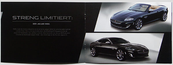 Jaguar XK66 brochure