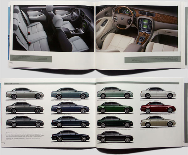 Jaguar S-Type brochure