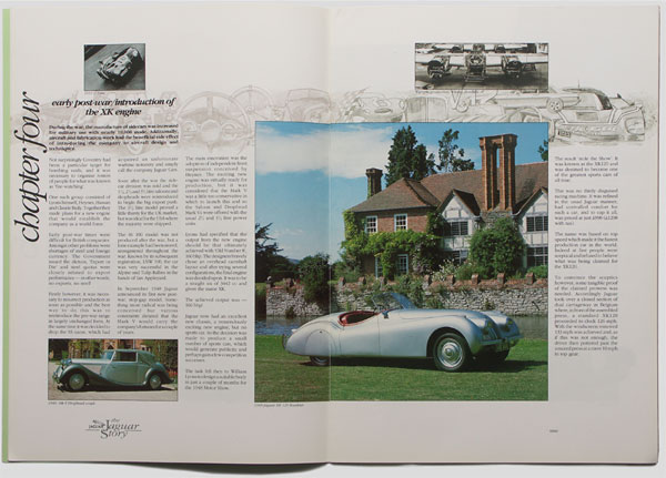 Broschyr The Jaguar Story, 1922 - 1992