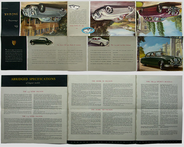 Brochure On choosing  a Jaguar