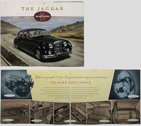 Jaguar Mk IX brochure