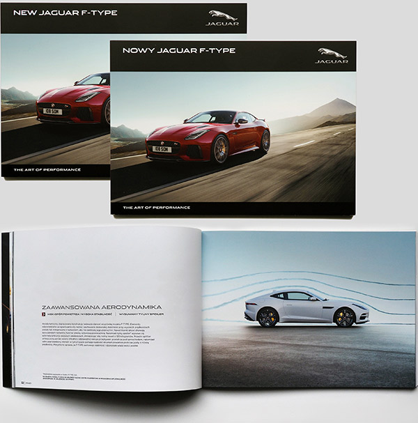 Jaguar F-Type brochure