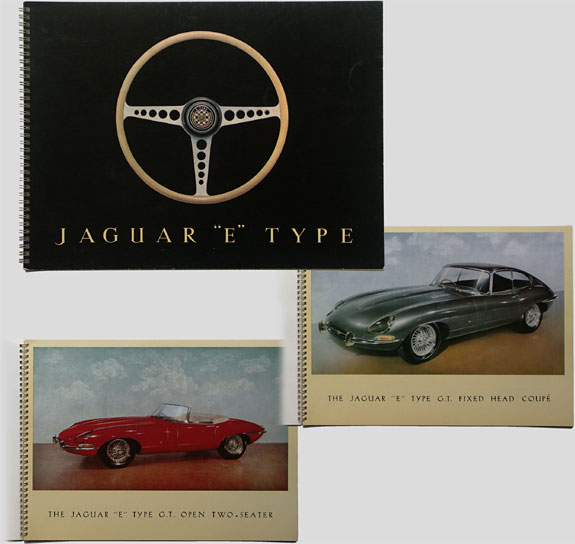 Jaguar E-type brochure