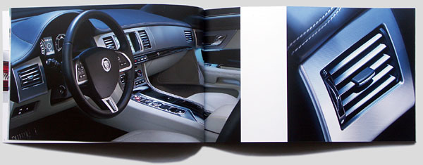Jaguar XF brochure.