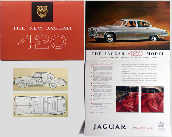 Jaguar 420 brochure
