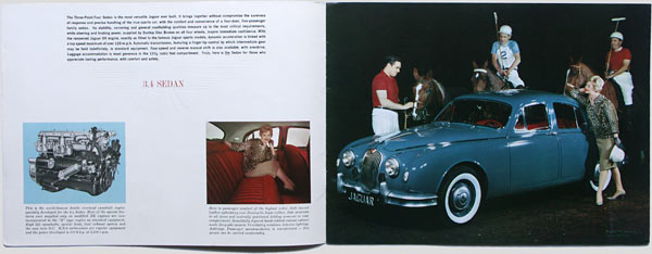 Jaguar Mk I and Mk IX brochure