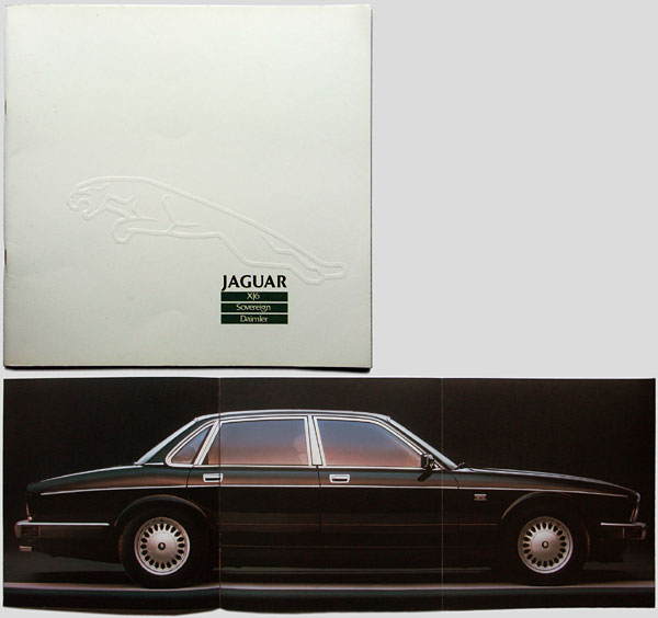 Broschyr Jaguar och Daimler