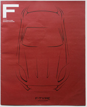 Jaguar F-Type magazine