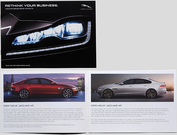 Jaguar brochure Rethink your business