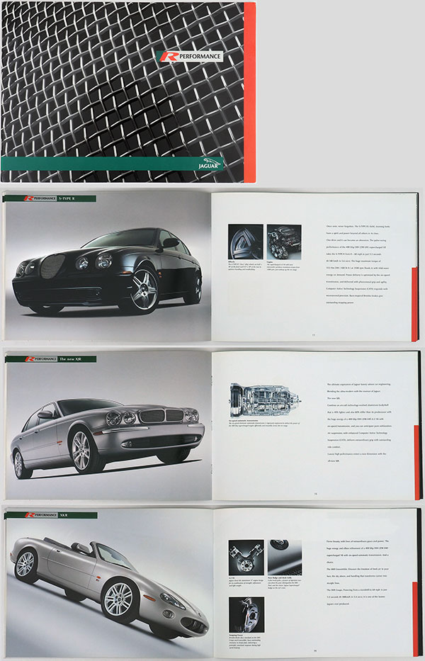 Jaguar R Performance brochure