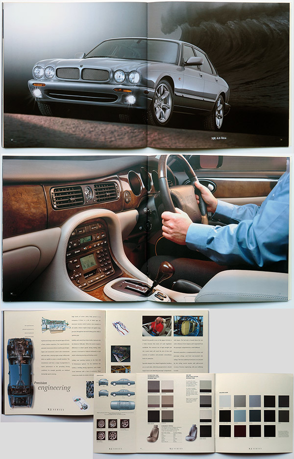 Jaguar XJ8/X308 brochure