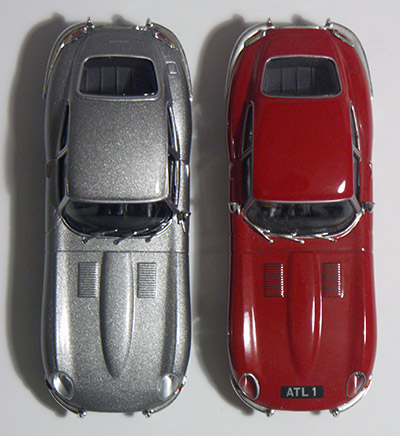 Jaguar E-Type, diecast model