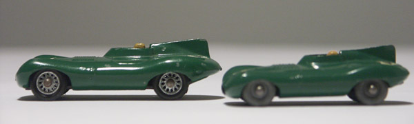 Jaguar, diecast models