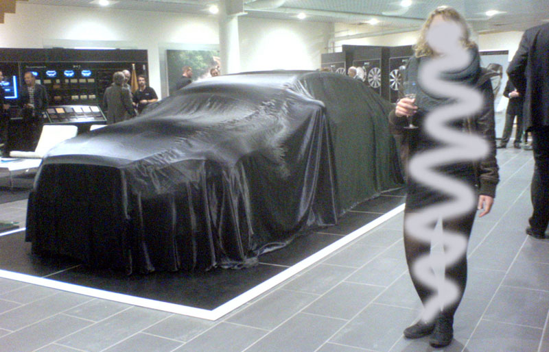  'Exklusiv förhandsvisning' av nya Jaguar XJ