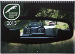 Svenska Jaguarklubbens kalender 2013, omslag.