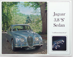 Broschyr Jaguar S-type