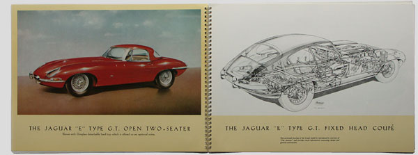 Broschyr Jaguar E-type