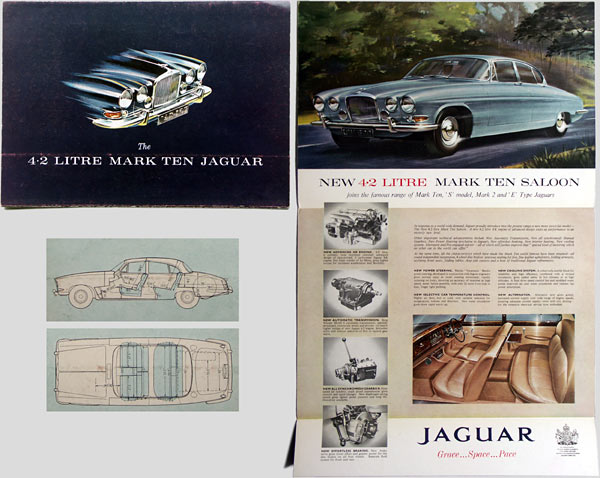 Broschyr Jaguar Mark X