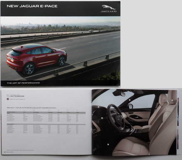 Broschyr Jaguar E-Pace