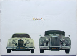 Jaguar Mk I and Mk IX brochure