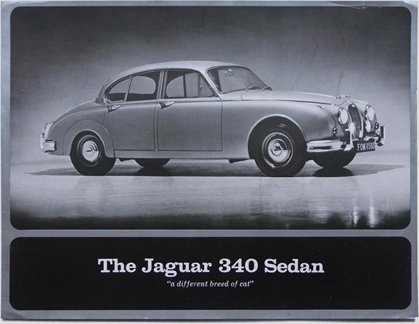 Jaguar 340 leaflet