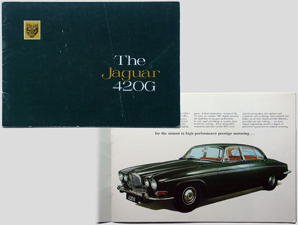 Jaguar 420G brochure