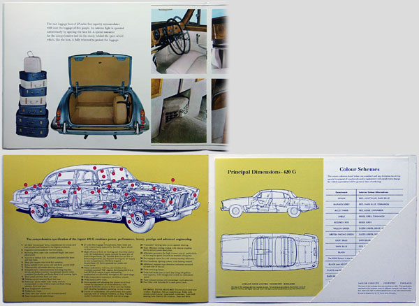 Jaguar 420G brochure