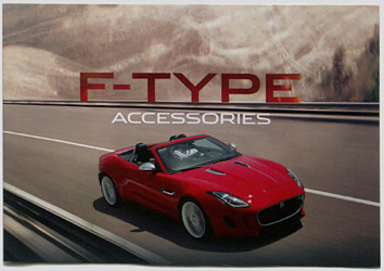 Broschyr Jaguar F-Type Accessories