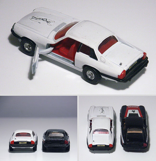 Jaguar XJS, Corgi 318 och Corgi 320, modellbilar